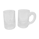 2 mouth-blown beer mugs early 20th