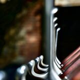 Coat rack with 5 hangers