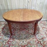 Oval Art Nouveau style dining table