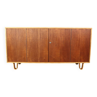 Pastoe sideboard DB02 by Cees Braakman 1952 Birch and Teak Wood