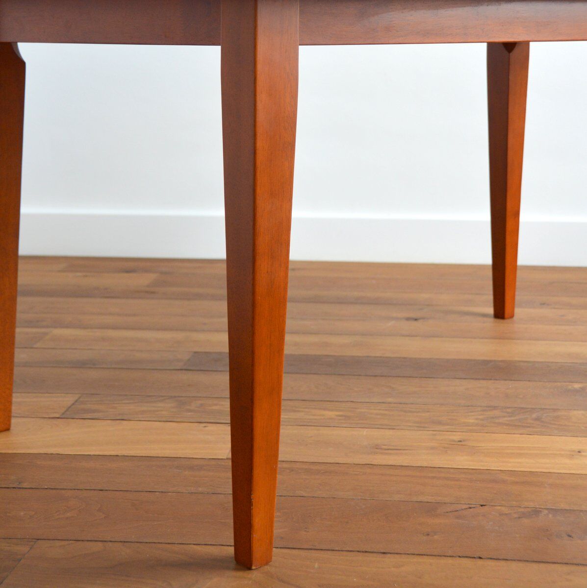 Scandinavian dining table vintage teak