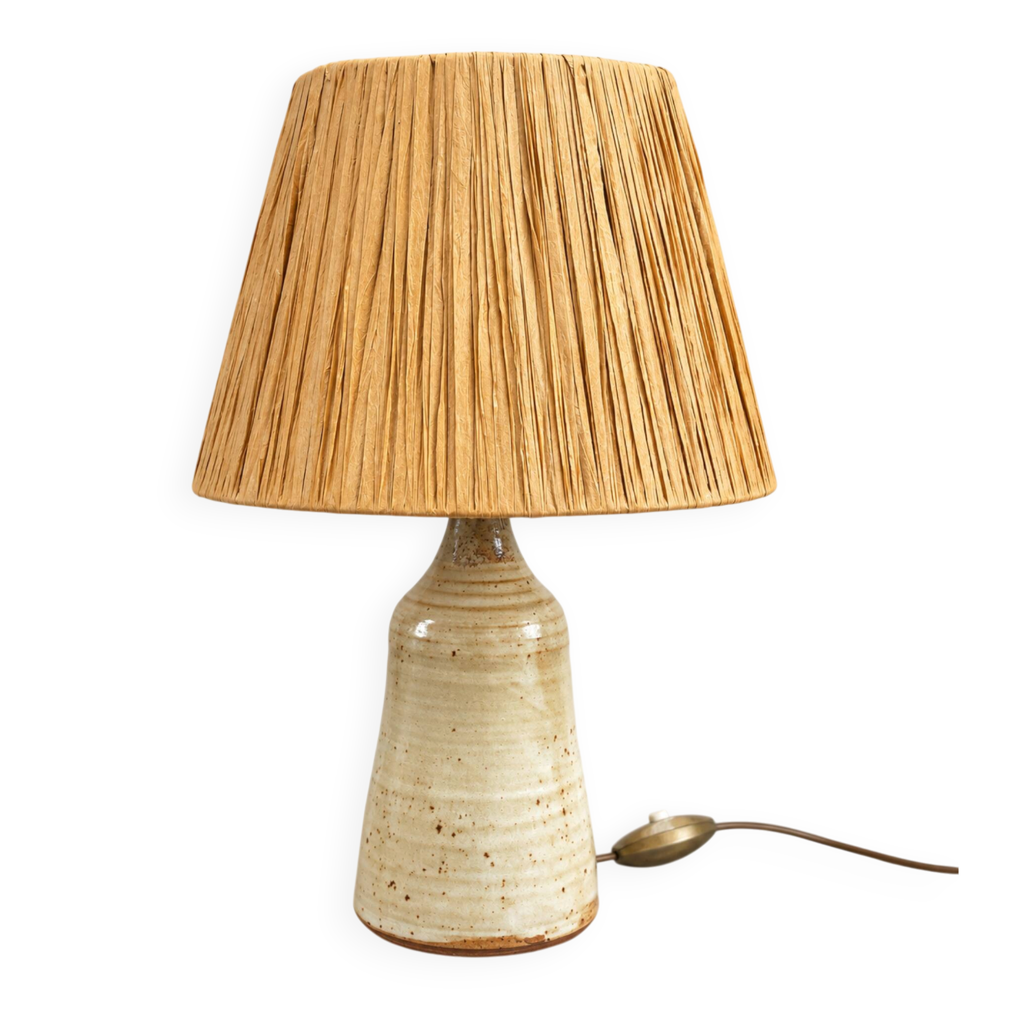 Lampe vintage en céramique 1960 - mid-century
