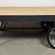 Table basse industrielle noire, années 1960