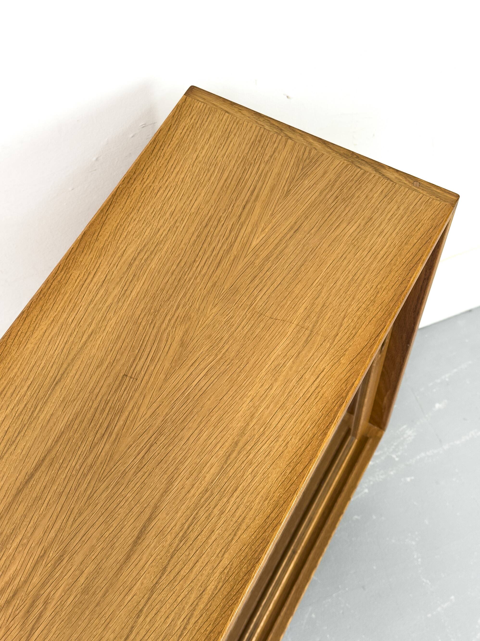Danish Oak Display Case from Brouer, 1960s