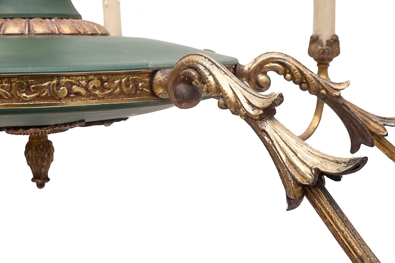 Large Napoleon chandelier with 8 lights