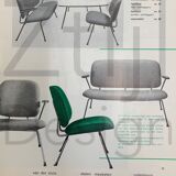 Set of Two Easy Chairs by Gijs Van Der Sluis, 1960s