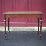 Table or desk Louis Philippe with two drawers