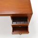 Mahogany desk stamped Søborg Møbler, Christian Hvidt, 1980s