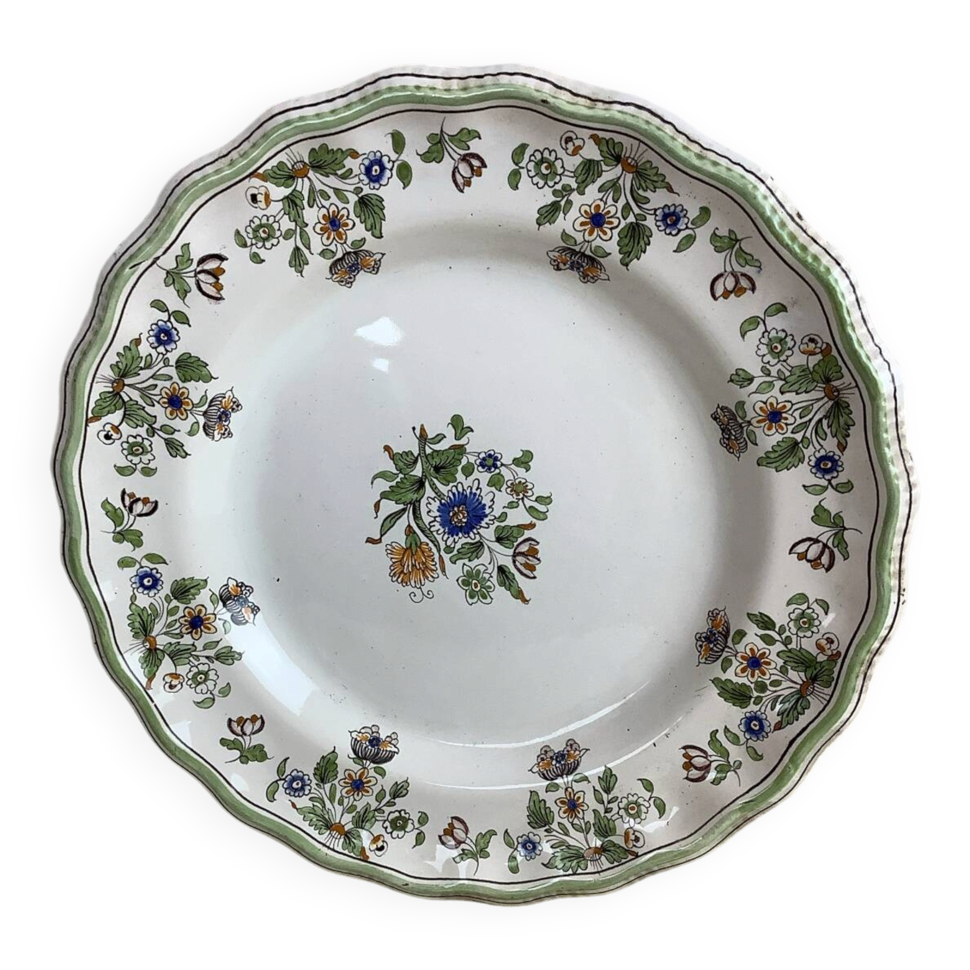 Decorative Plate Moustiers France