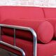 Bauhaus Sofa in Chrome and Upholstery by Hynek Gottwald, Czech, 1930s