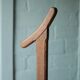 Wooden step stool for vintage library, stepladder, furniture for library, decor