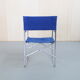 Vintage italian chrome folding chair, 1960s