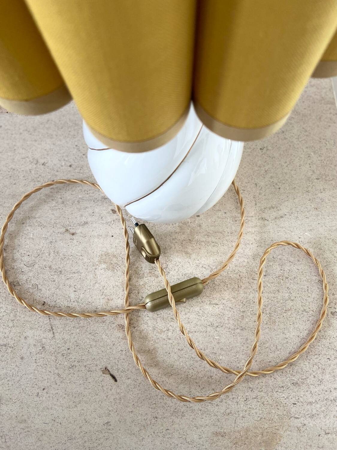 "Chantilly" ceramic lamp - 1970.