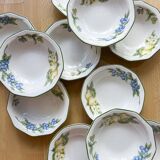 11 Churchill deep dessert plates