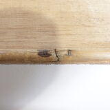 Rattan and bamboo shelf Years 60-70 revamped