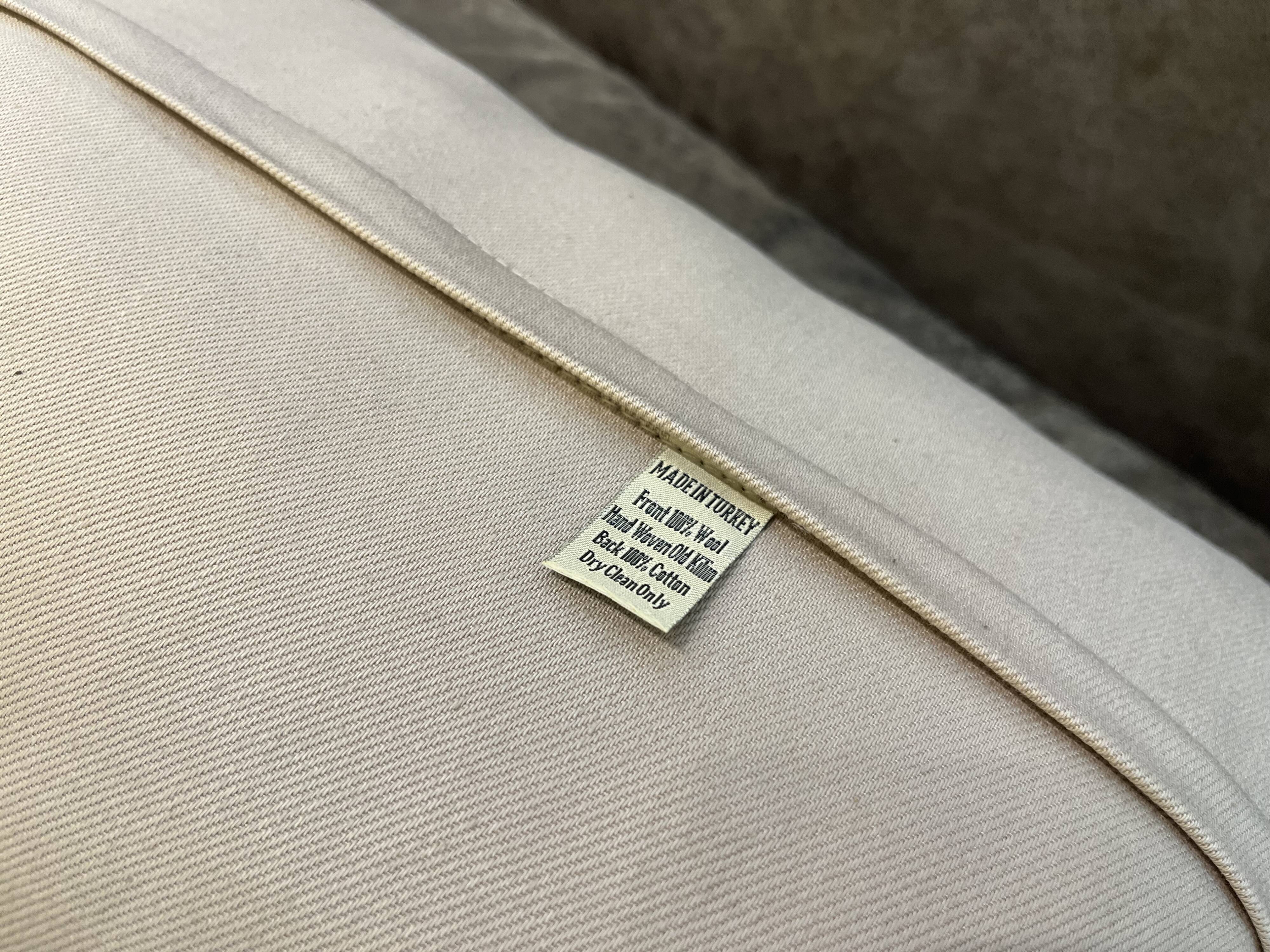 Handwoven Antique Carpet Pillow