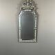 Venetian mirror engraved with floral decoration, 20th century