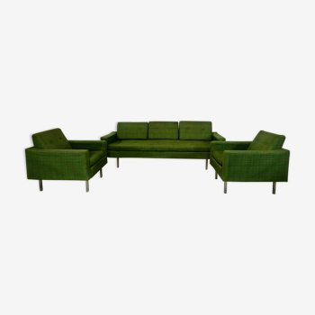 Living room sofa 900 and armchairs 910 by Joseph André Motte 1960'S