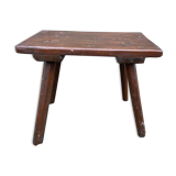 french farmer wooden stool stool farm fir wood vintage