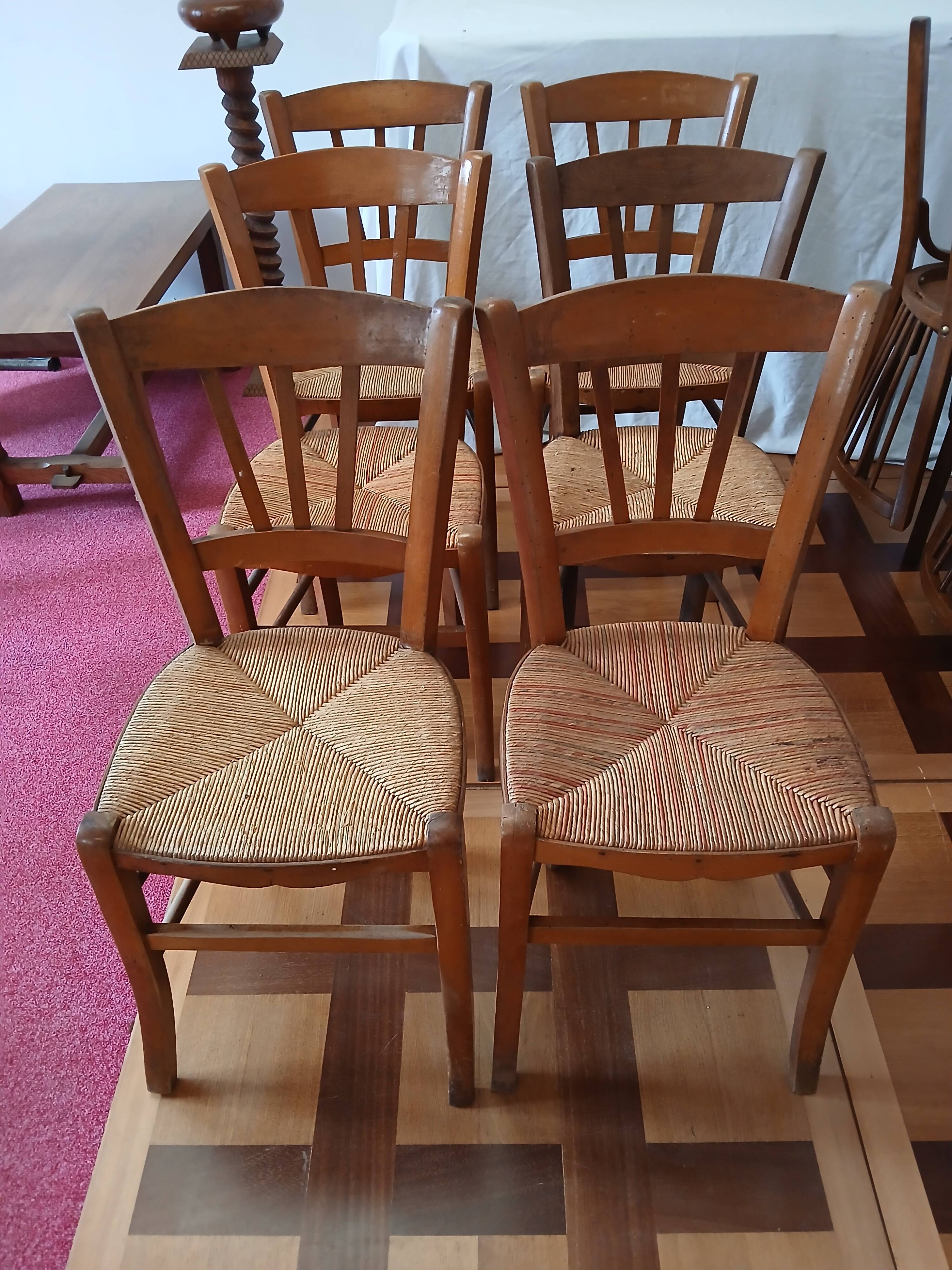 6 chaises Luterma