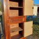 Armoire 2 portes , 1 tiroir chéne 19 éme