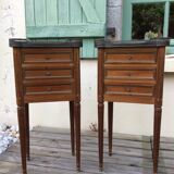 2 bedside tables Louis XVI style