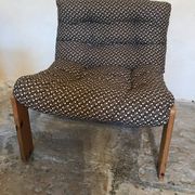 Vintage armchair in pine 1980's
