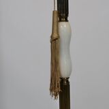 Design Floor Lamp Brass Marble 1960s 1970s Italy