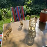 Formica folding camping table