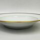 45-piece table service in Limoges porcelain by Chastagner, blue and gold.