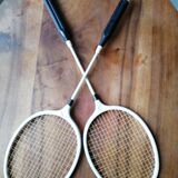 Pair of vintage rackets