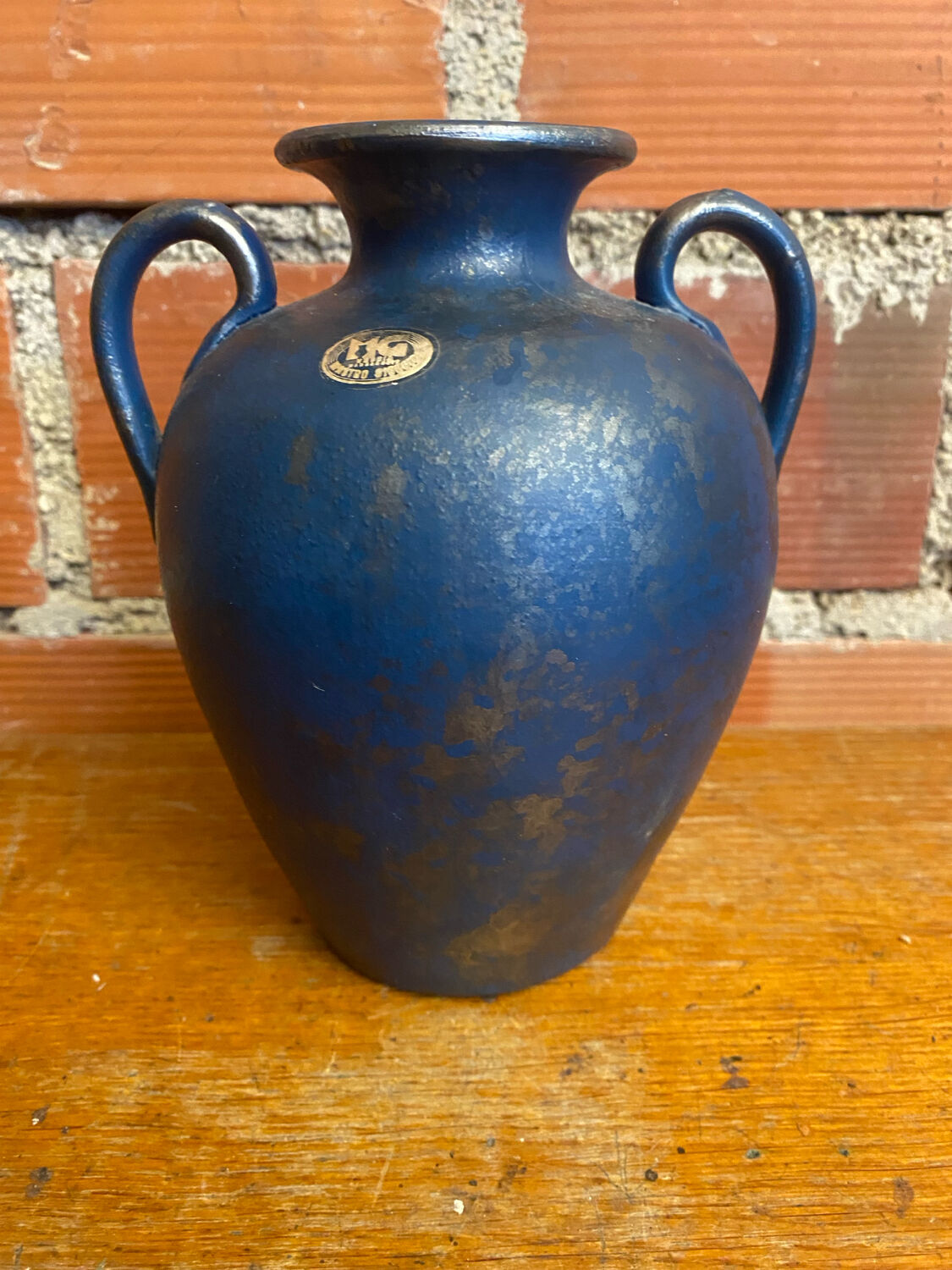 MG Studio Ceramic Vase by Mastro Giorgio Umbria 50’s Italy Vintage
