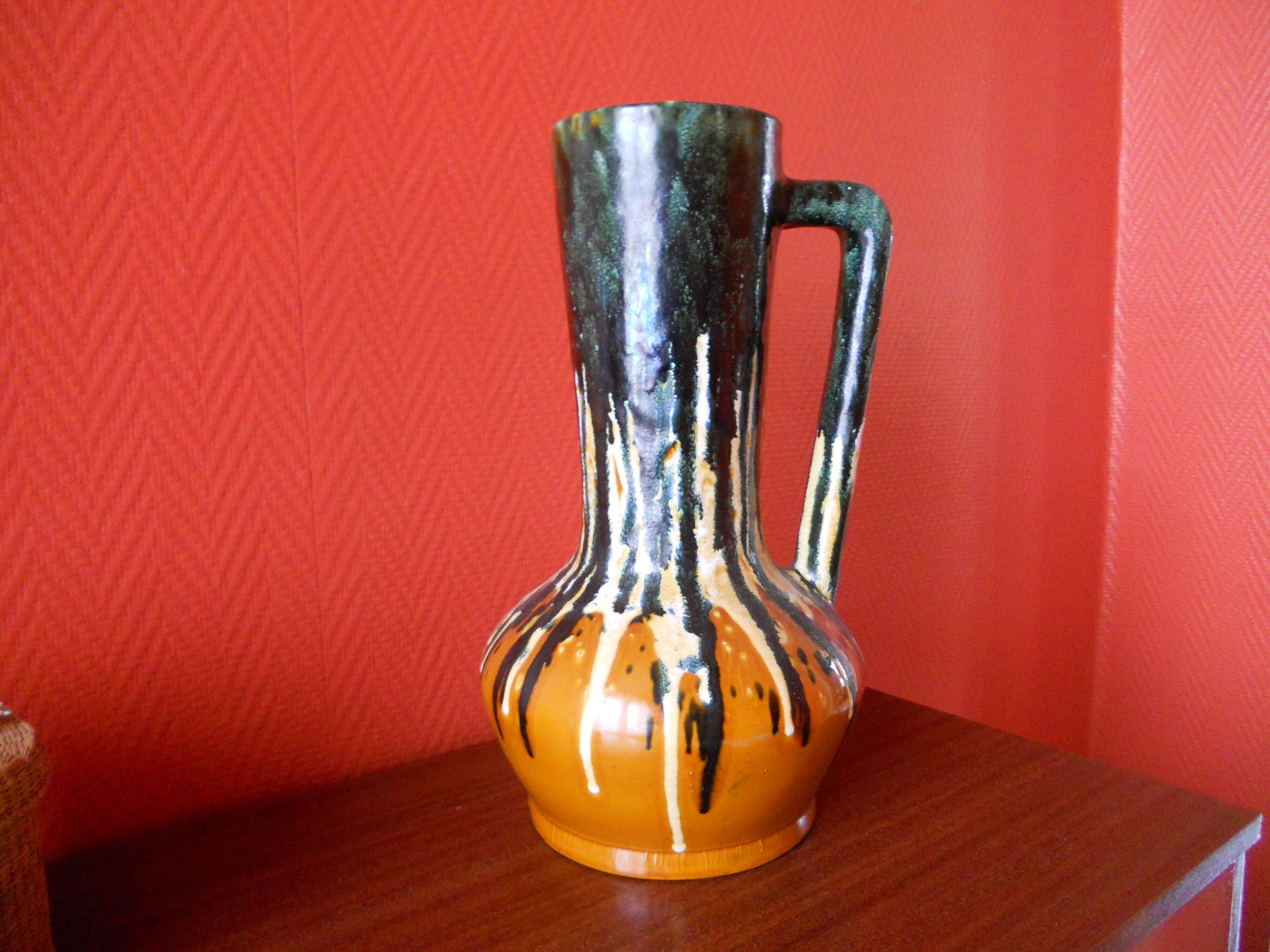 Vase de sol vintage 1970