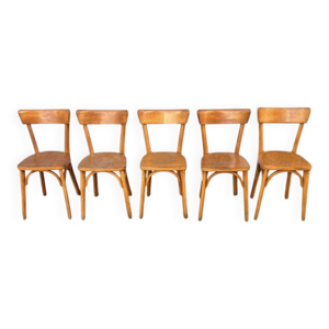 (lot) 5 chaises bistrot