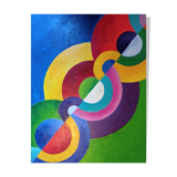 Painting delaunay orphism style