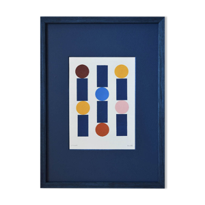 Collage abstrait sur