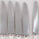 Alfénide, Christofle, Cirta, Art Deco, 12 dessert knives, dessert, cheese