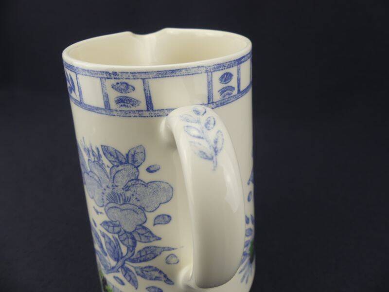 Gien, Oiseau Bleu, pichet 17 cm