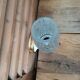 Wall lamp base brass tulip in vintage antique molded glass