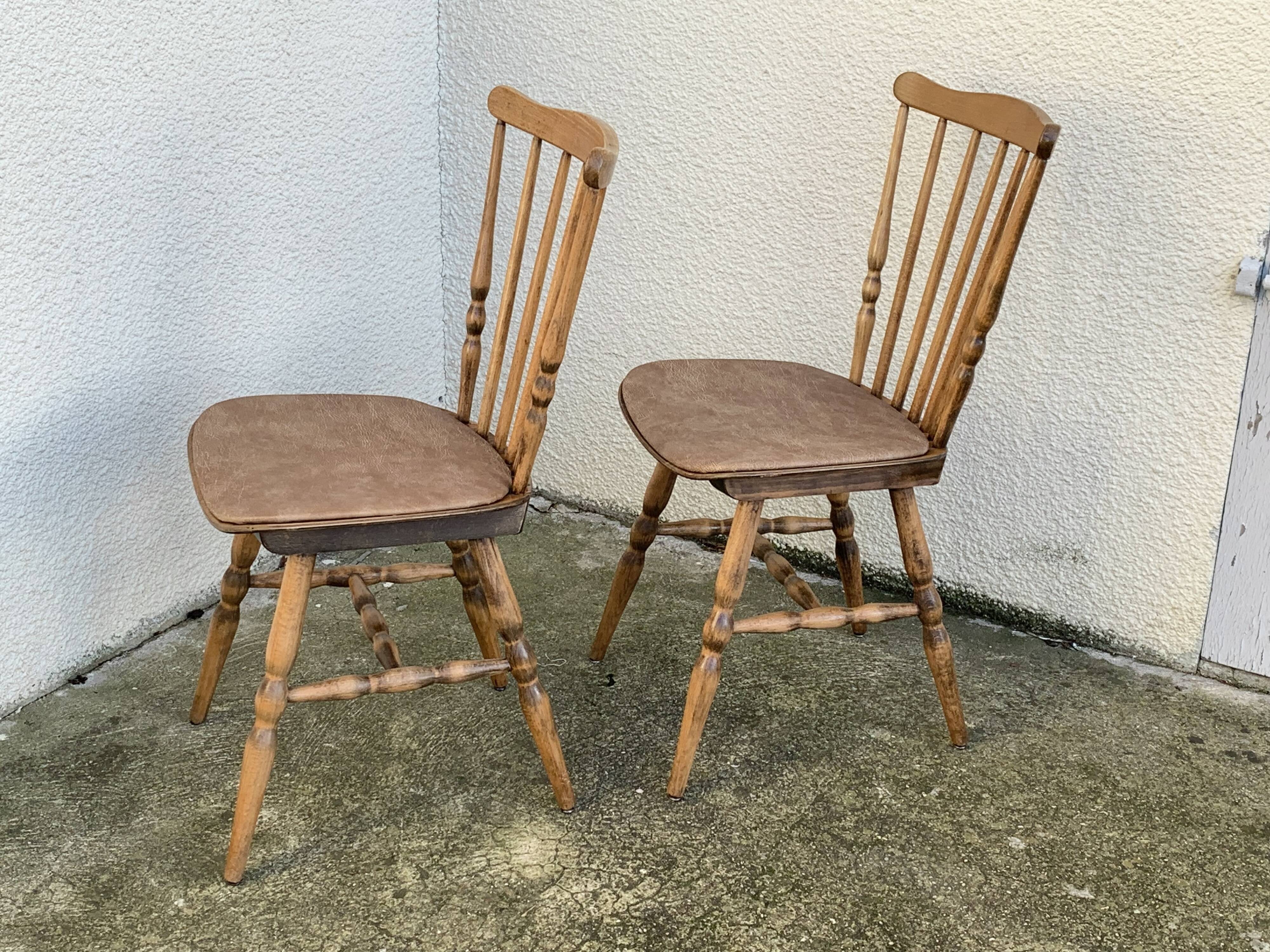 Baumann Florida Tacoma bistro chairs 1970
