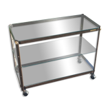 Rolling dessert trolley designed by Pierre Vandel