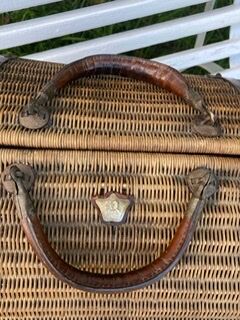 Old market or picnic basket