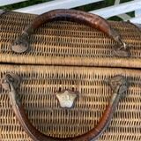 Old market or picnic basket