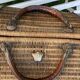 Old market or picnic basket