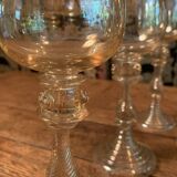 Suite of 12 Moselle wine glasses
