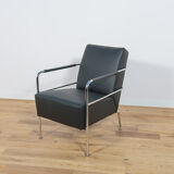 Swedish Leather Armchair by Gunilla Allard for Lammhults, 1990s