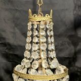 Small 20th century hot air balloon chandelier