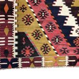 Oversize Handwoven Kilim Rug