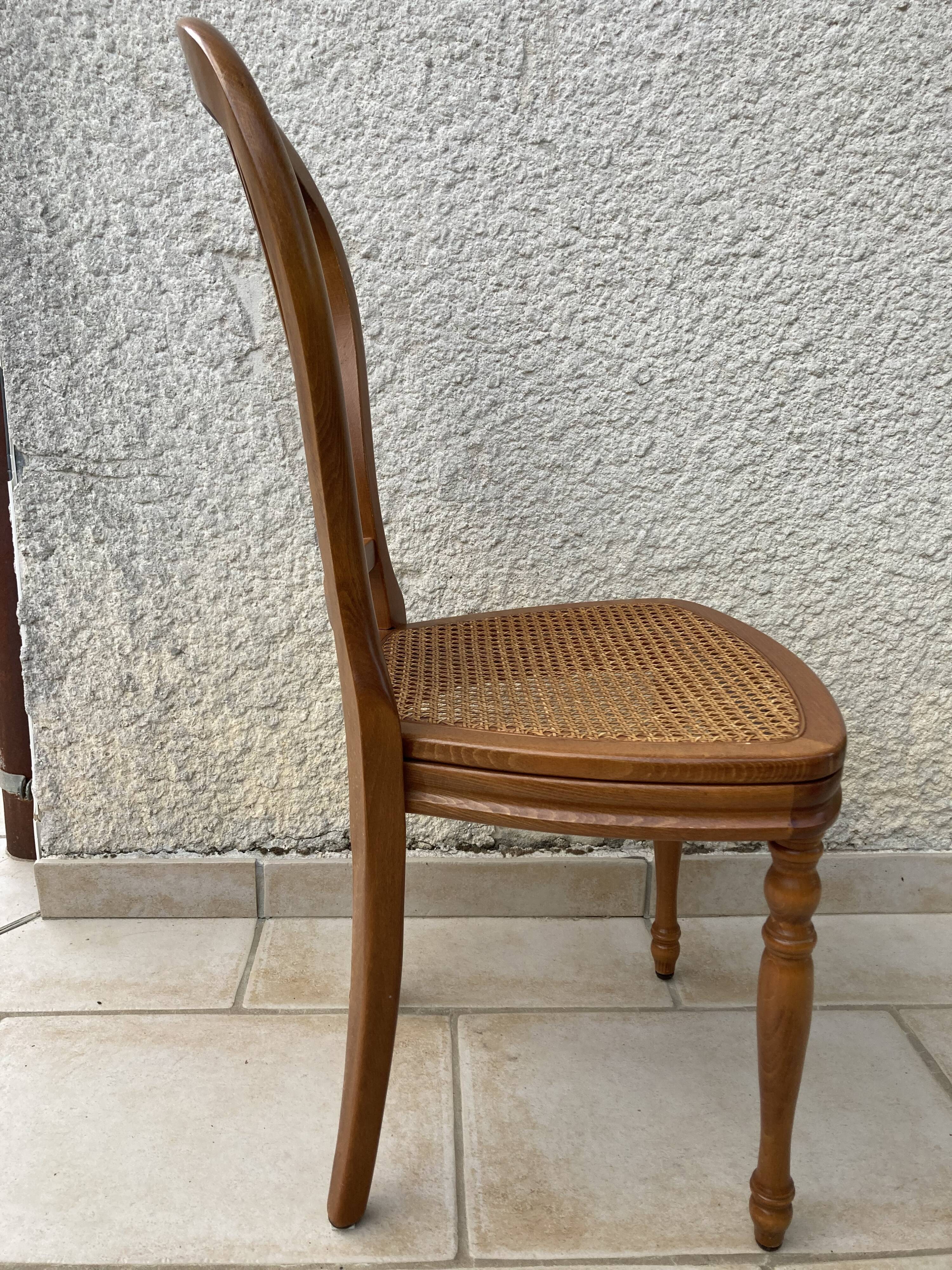 Série de 6 chaises louis philippe montgolfière