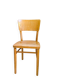 Chaise vintage Frankfurter en bois Mid-Century design rétro classique pour
